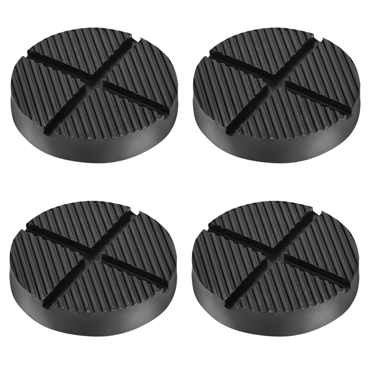 DEDC 4Pcs Wagenheber Gummiauflage mit Nut und Profil Schwarz Unterstellbock Gummiblock Für Wagenheber und Hebebühnen DEDC 4Pcs Wagenheber Gummiauflage mit Nut und Profil Schwarz Unterstellbock Gummiblock Für Wagenheber und Hebebühnen von DEDC