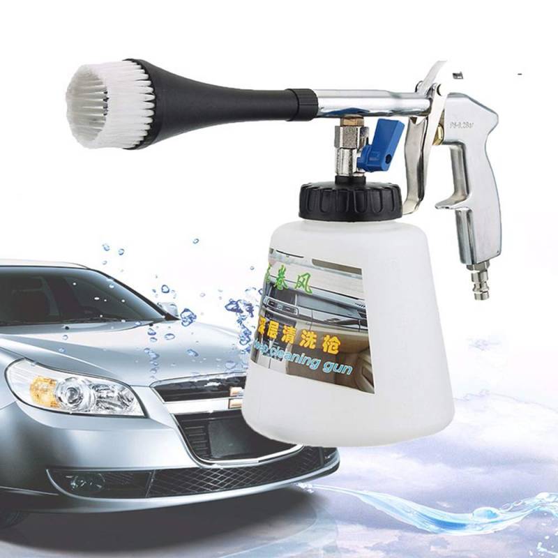 DEECOZY Druckluft Reinigungspistole Innenreiniger, Automatischer Reinigungspistole Hochdruck Waschpistole Reiniger Reinigungspistole Innenreiniger Einstellbarer Druckluft für Auto KFZ von DEECOZY