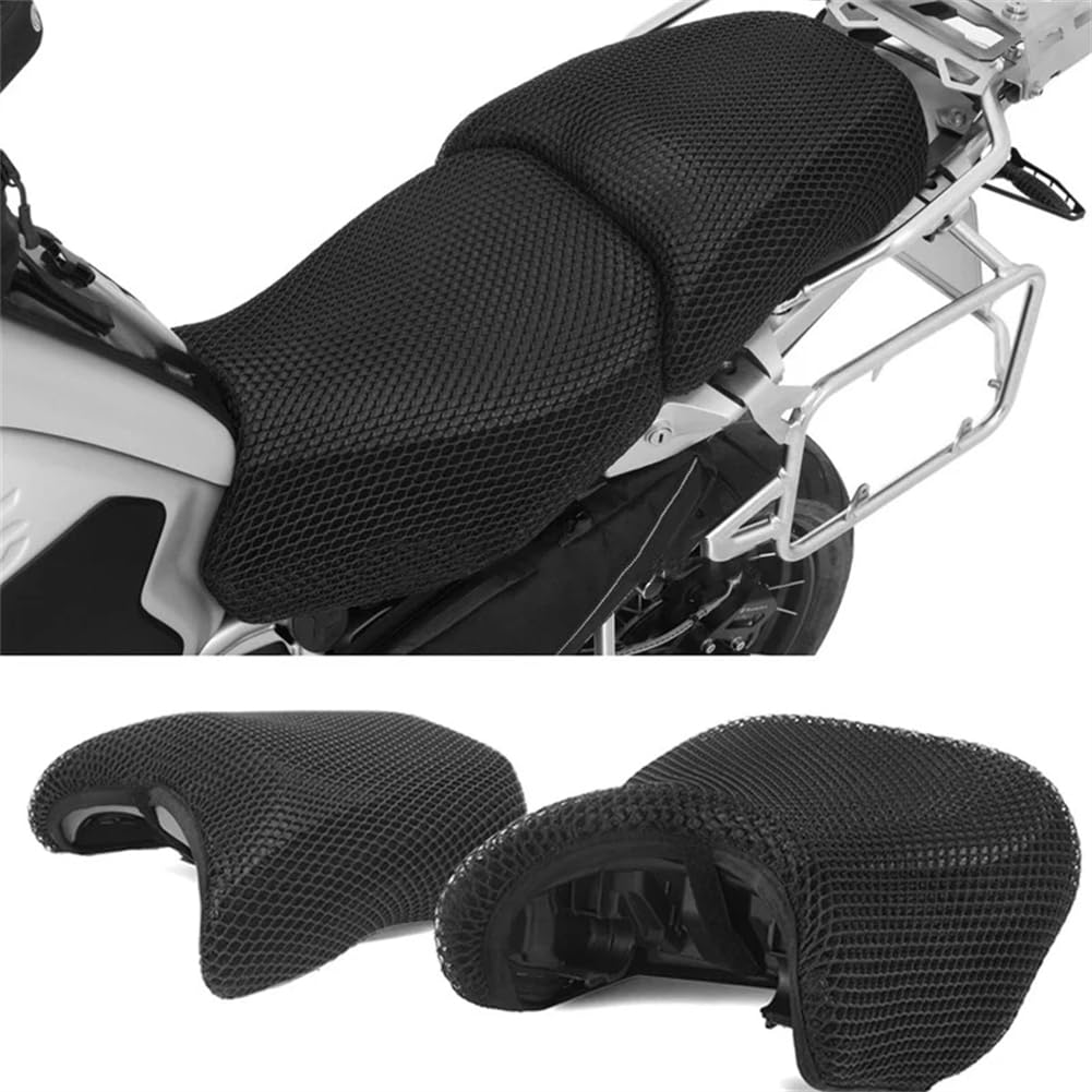 DEER REED Motorradschutz Netzkissen Sitzbezug für BMW R1200GS 1250GS LC ADV Adventure Stoff Sattelsitzbezug Zubehör (R1250GS 2013-2021) von DEER REED