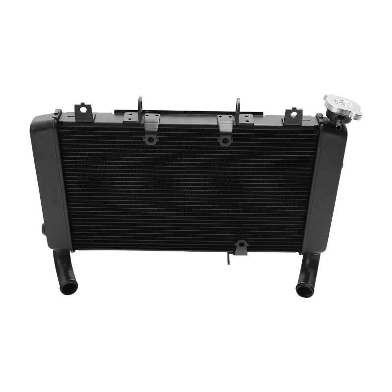 Motorrad Schwarz Aluminium Kühler Kühler for CB650R CB 650 R 2019 2020 2021 2022 2023 2024 von DEJIKOKU