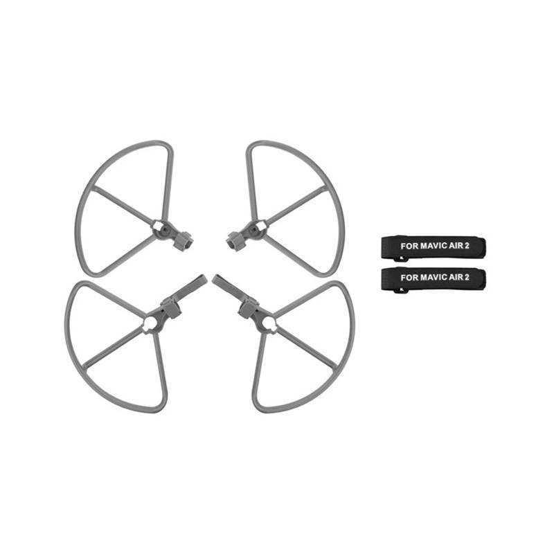 Propellerschutz for Mavic Air 2/Air 2S Drohne, faltbares Fahrwerk, schnell installierende Schutzhülle for Mavic Air2 Zubehör(Fixer set) von DEJIKOKU