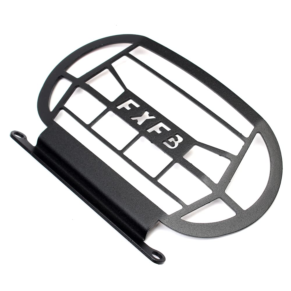 DELLEN Motorrad Schwarz Eisen Scheinwerfer Verkleidung Frontverkleidung Nur Scheinwerfer Grill for Harley M8 for Softail Fat Bob FXFB FXFBS 2018-2022 DELLEN Motorrad Schwarz Eisen Scheinwerfer Verkleidung Frontverkleidung Nur Scheinwerfer Grill for Harley M8 for Softail Fat Bob FXFB FXFBS 2018-2022 von DELLEN