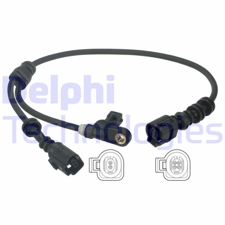 Delphi ABS-Sensor vorne Ford Galaxy Seat Alhambra VW Sharan von DELPHI