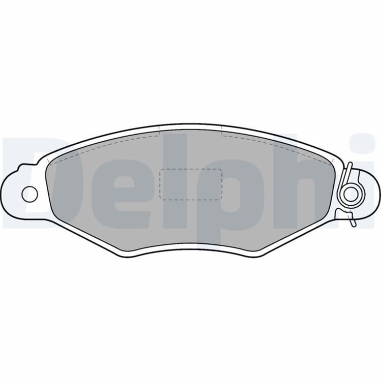 Delphi Bremsbel?ge vorne Nissan Peugeot Renault Delphi Bremsbel?ge vorne Nissan Peugeot Renault von DELPHI