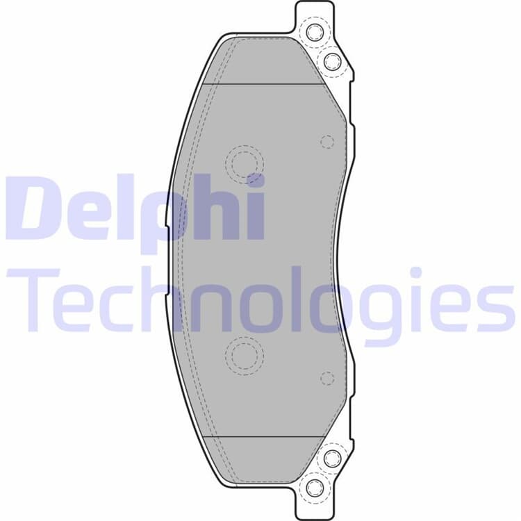 Delphi Bremsbel?ge vorne Opel Insignia Saab 9-5 von DELPHI