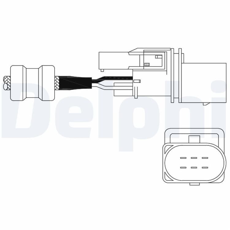 Delphi Lambdasonde Audi Seat Skoda VW von DELPHI