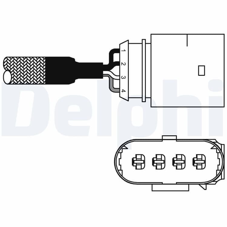 Delphi Lambdasonde Audi Seat Skoda VW Delphi Lambdasonde Audi Seat Skoda VW von DELPHI