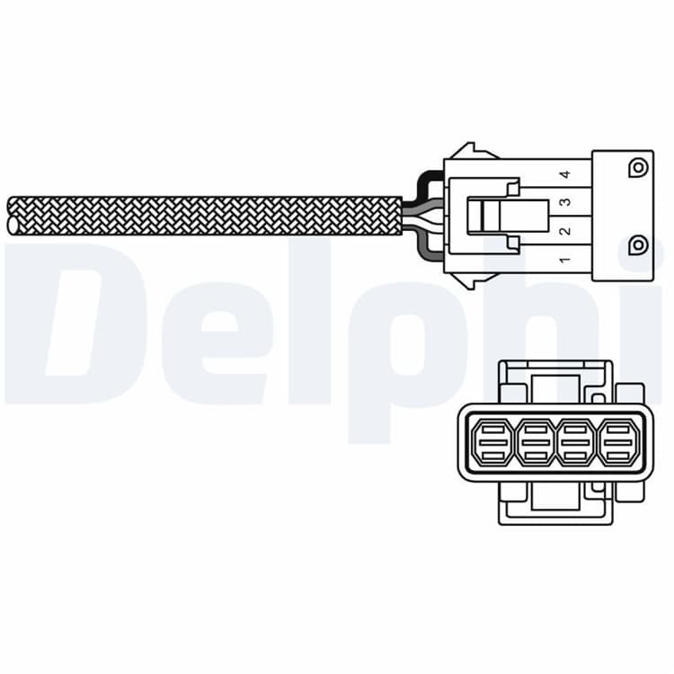 Delphi Lambdasonde Citroen Fiat Lancia Peugeot Delphi Lambdasonde Citroen Fiat Lancia Peugeot von DELPHI