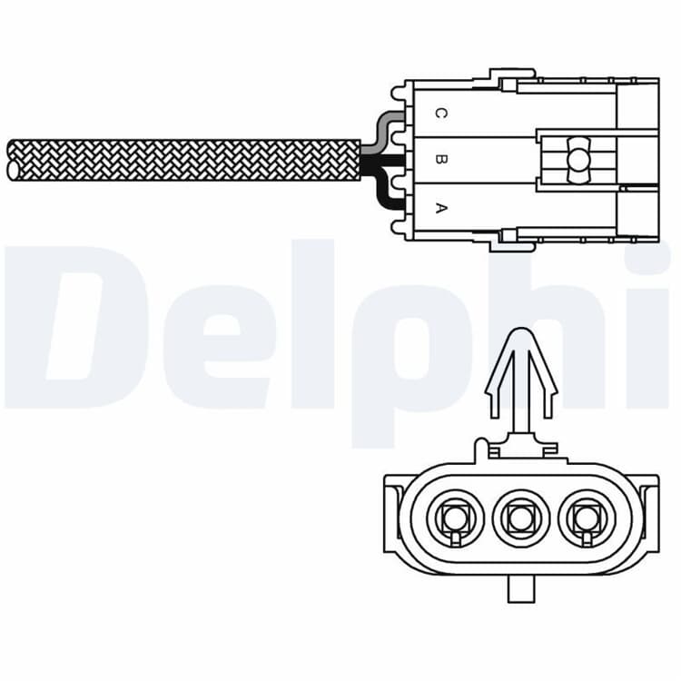 Delphi Lambdasonde Renault Clio Kangoo Delphi Lambdasonde Renault Clio Kangoo von DELPHI
