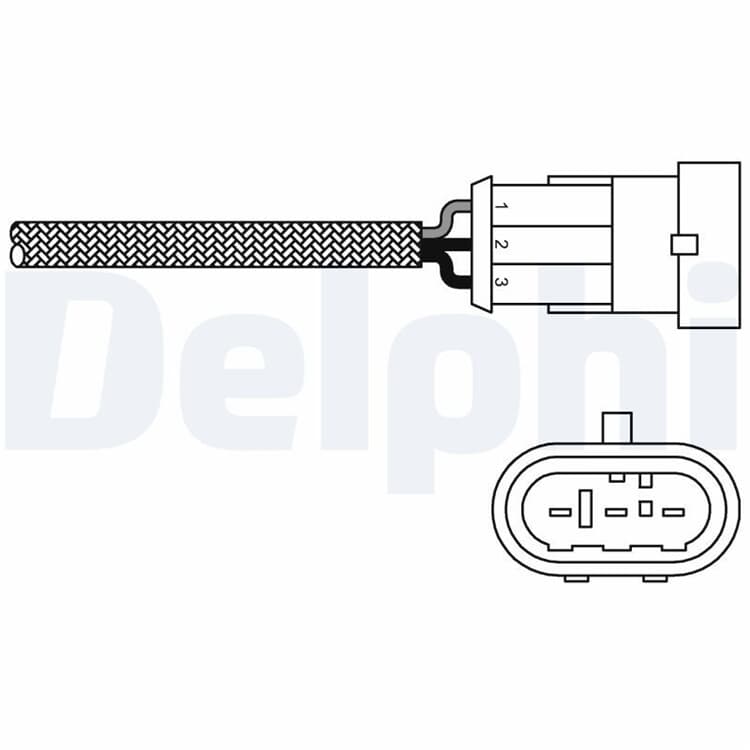 Delphi Lambdasonde Renault Clio Kangoo von DELPHI