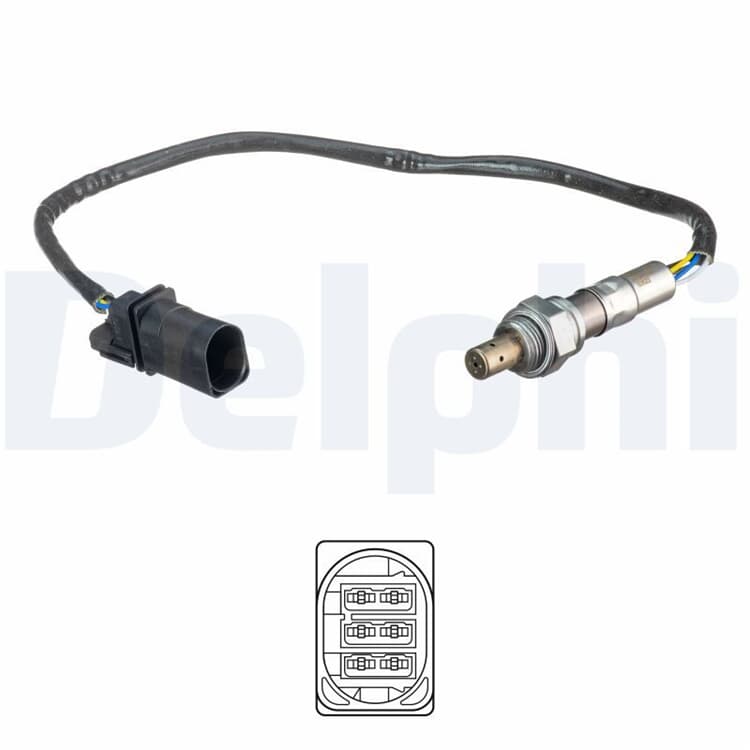 Delphi Lambdasonde Seat Cordoba Ibiza Skoda Fabia VW Polo Delphi Lambdasonde Seat Cordoba Ibiza Skoda Fabia VW Polo von DELPHI