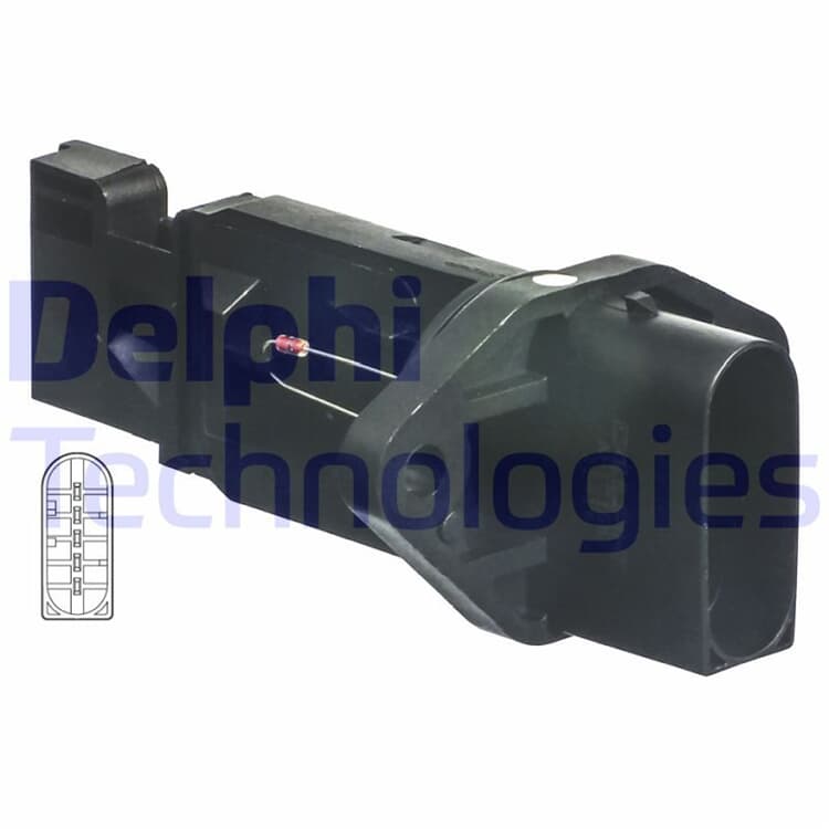 Delphi Luftmassenmesser Audi BMW Land Rover Seat Skoda VW Delphi Luftmassenmesser Audi BMW Land Rover Seat Skoda VW von DELPHI