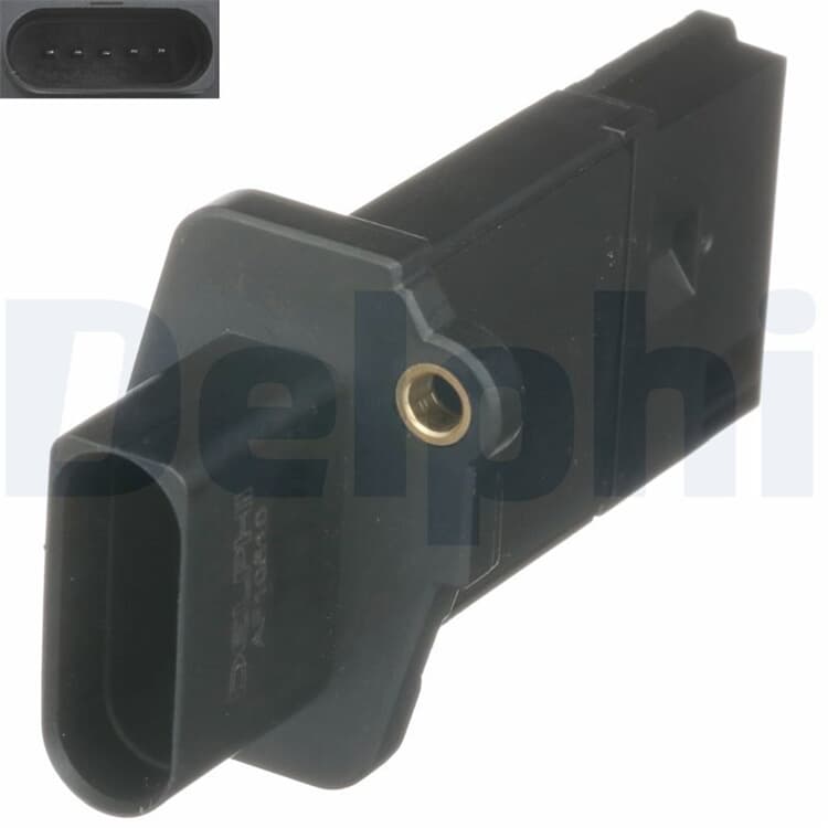 Delphi Luftmassenmesser Audi Seat Skoda VW Delphi Luftmassenmesser Audi Seat Skoda VW von DELPHI