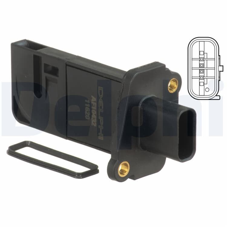 Delphi Luftmassenmesser Citroen Ford Land Rover Peugeot Volvo Delphi Luftmassenmesser Citroen Ford Land Rover Peugeot Volvo von DELPHI