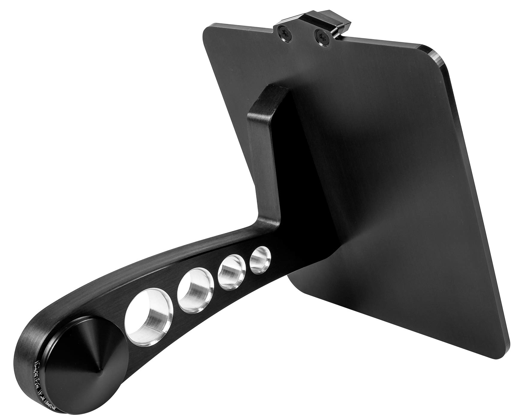 Delta Parts Motorrad Kennzeichenhalter Blizzard Flat - seitlicher Nummernschildhalter mit LED Kennzeichenbeleuchtung | Hochwertiger Kennzeichen Halter für Harley-Davidson® Breakout® bis BJ 2017 von DELTA PARTS high quality custom parts