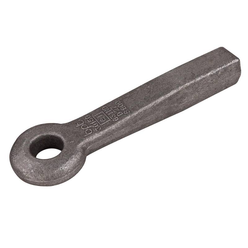 DEMA Anhänger Zugöse 50 x 50 mm, Zugmaul Anschweißöse, 5000 kg Zuglast, 1000 kg Stützlast, TÜV-geprüft, ST52-3 Material, für sicheren Transport, mit Innen-Ø 40 mm und Außen-Ø 101 mm von DEMA