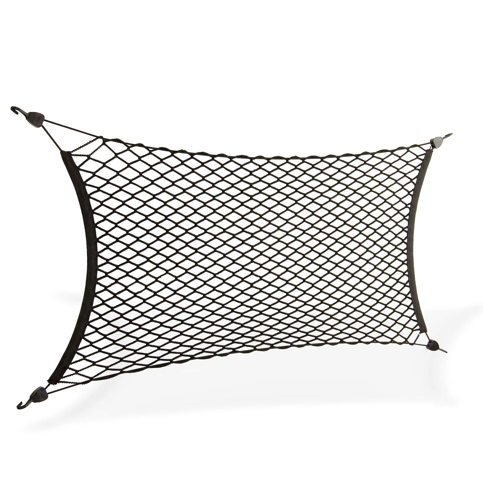 DEMA Gepäcknetz/Anhängernetz Flex 80x50 cm – Robustes Transportnetz für Anhänger, Auto, Gepäck, Lasten und LKW, Ideal für sicheren Transport von DEMA