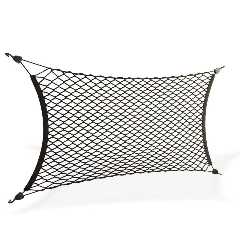 DEMA Gepäcknetz/Anhängernetz Flex 80x50 cm – Robustes Transportnetz für Anhänger, Auto, Gepäck, Lasten und LKW, Ideal für sicheren Transport von DEMA