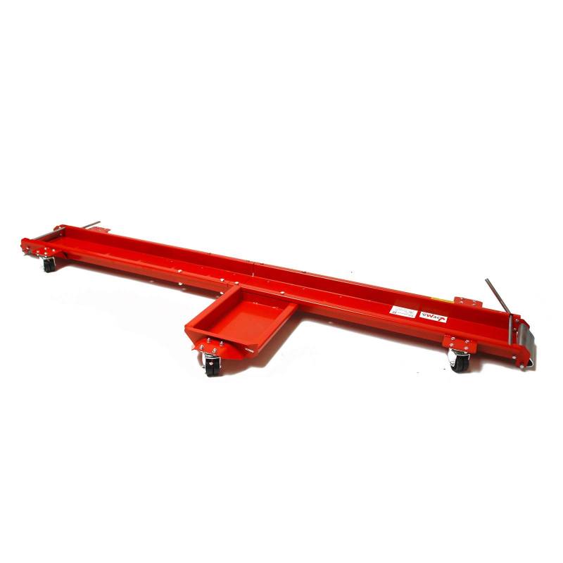 DEMA Motorrad Rangierhilfe Rollwagen – 567 kg, Stabiler Rollwagen für einfaches Bewegen von Motorrädern, ideal für Werkstatt und Garage von DEMA