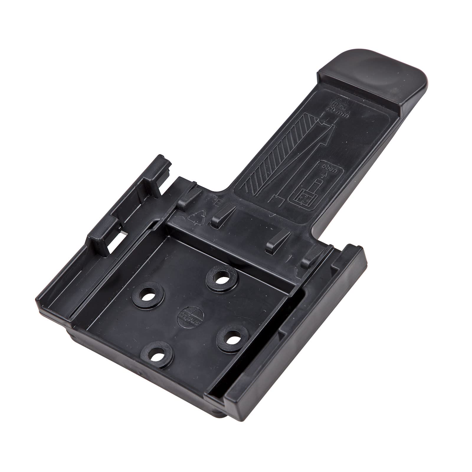 DEMA PVC - Halter für Unterlegkeil Bremskeil Keil Hemmschuhe Stütze schwarz für PKW Kfz Auto Anhänger DEMA PVC - Halter für Unterlegkeil Bremskeil Keil Hemmschuhe Stütze schwarz für PKW Kfz Auto Anhänger von DEMA