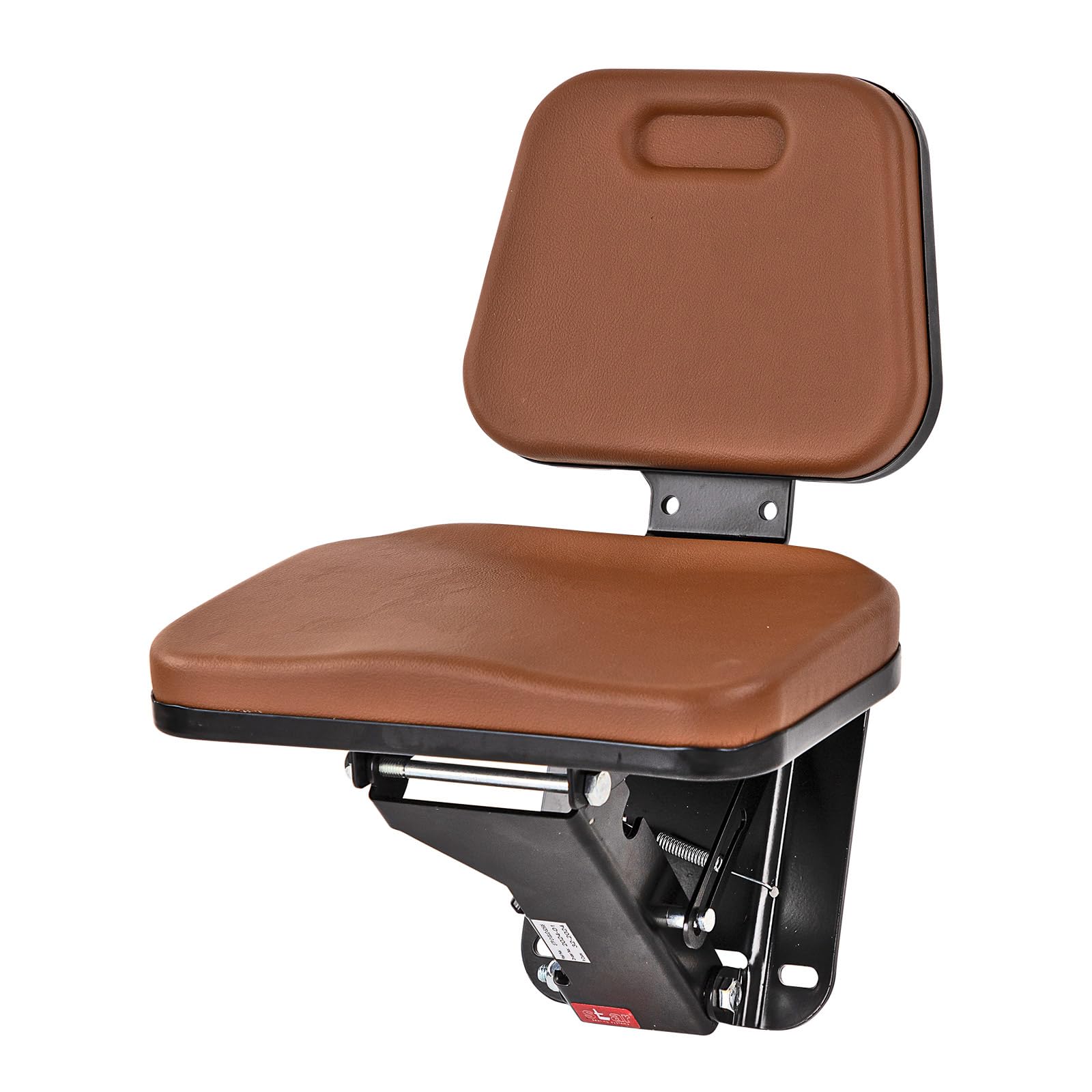 DEMA Traktor Schlepper Notsitz Sitz Traktorsitz STP-100JD braun mit Klappmechanismus von DEMA