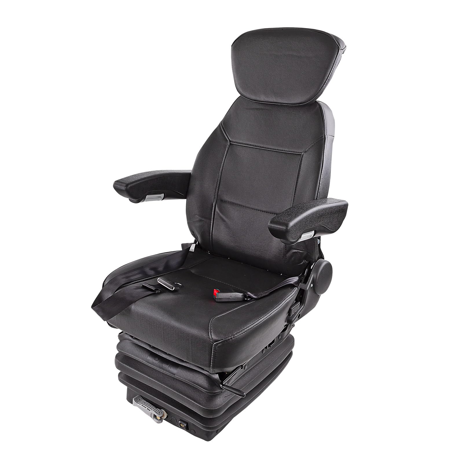 DEMA Traktorsitz Schleppersitz – Komfortabler Traktor Sitz mit Feder/Dämpfer System für Traktor und Schlepper, Ergonomisch und Stützend von DEMA