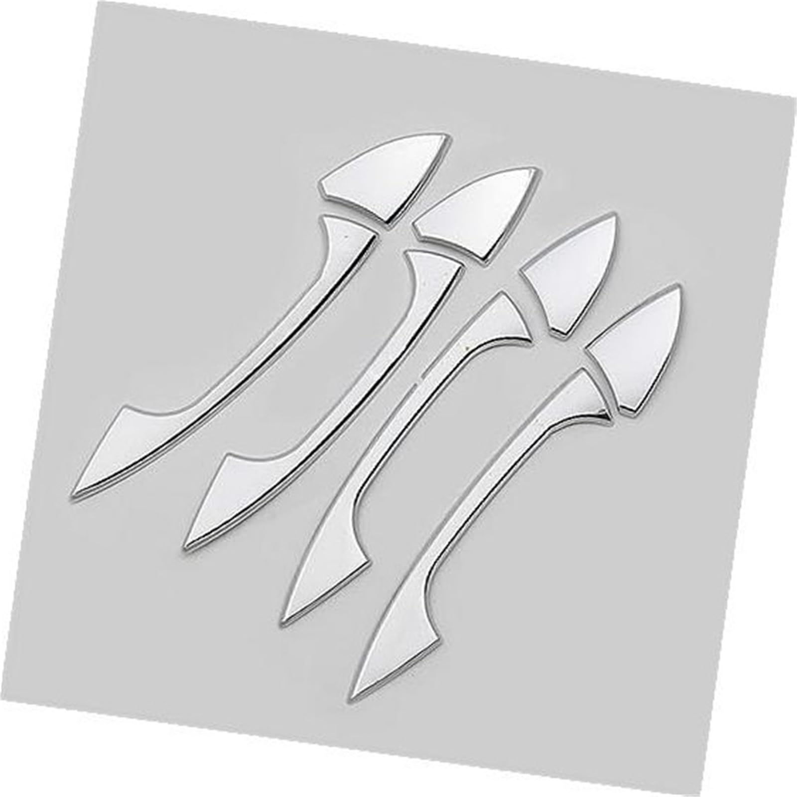 DEMULAX, for, for, ML350 ML 350 2012–2015, Edelstahl-Autotürgriff-Abdeckungs-Ordnungs-Overlays-Aufkleber Autotürgriffabdeckung von DEMULAX