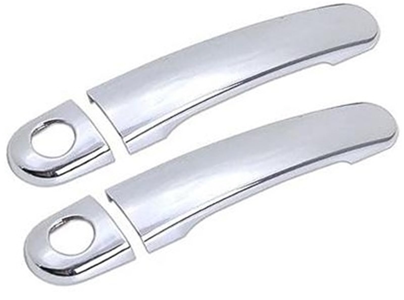 DEMULAX, for Golf, 4 MK4 for Rabbit A4 1J 1997–2006, glänzende Chrom-Autotürgriffabdeckungen Autotürgriffabdeckung(Black Model 8) von DEMULAX