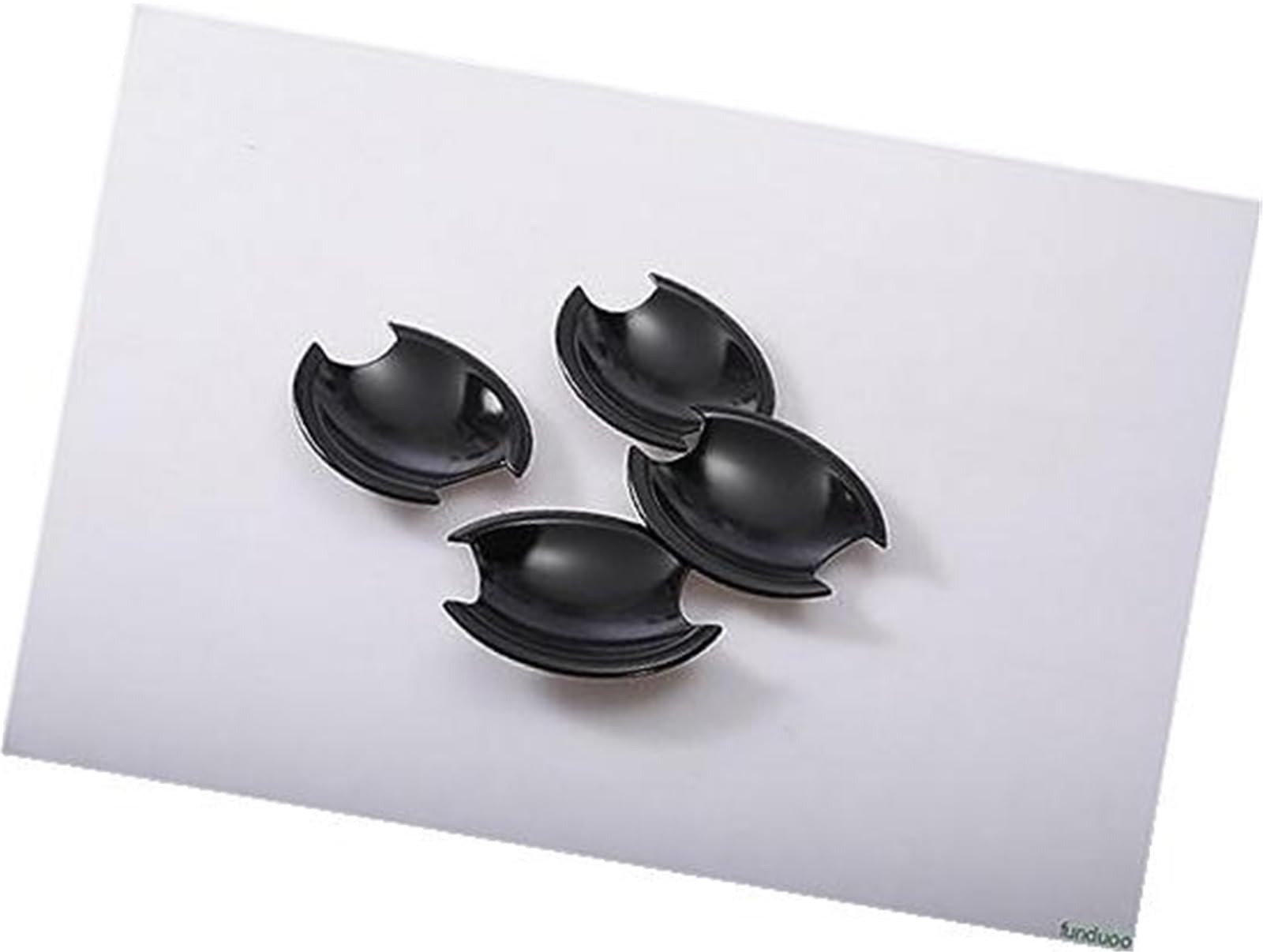 DEMULAX, for Nissan, for Qashqai, j10 2007–2013, glänzende Chrom-Autotürgriffabdeckung Autotürgriffabdeckung(Black Bowl) von DEMULAX