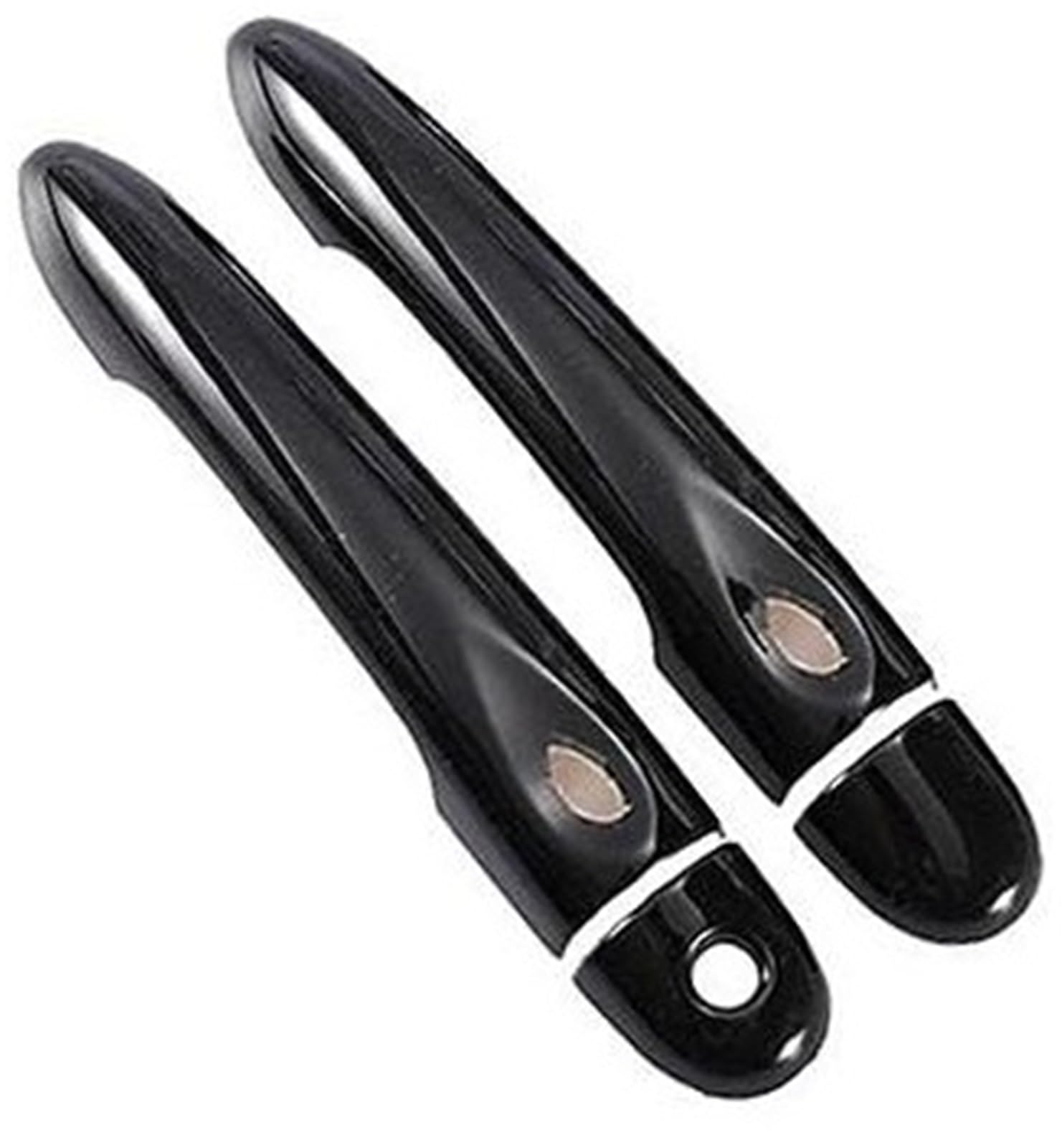 DEMULAX, for Renault, Megane 3 MK3 III 2008 2009 2010 2011 2012 2013 2014 2016, glänzend Schwarze Autotürgriffabdeckung Autotürgriffabdeckung(Black 2dr 1 Key 2 Buttons) von DEMULAX