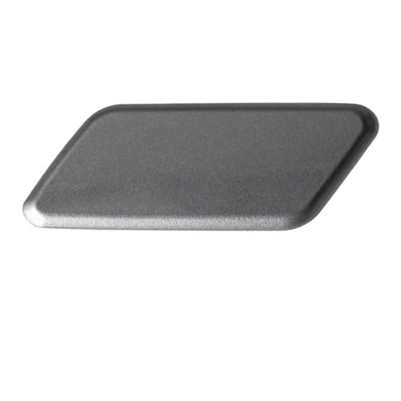 DEMULAX, for Subaru, Outback 2010 2011 2012 Autoteile Frontstoßstange Scheinwerfer-Waschanlage Düse Abdeckkappe Scheinwerferreiniger Sprayer Jet Deckel Abdeckung für Scheibenwaschdüsen(Black Silver L von DEMULAX