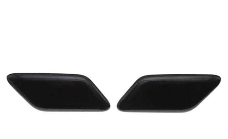 DEMULAX, for Toyota, Camry 2018 2019 2020 Frontstoßstange Scheinwerfer Scheinwerfer Waschanlage Düse Jet Cap Abdeckung 8535333020 8535433020 8535333030 Abdeckung für Scheibenwaschdüsen(Black Set) von DEMULAX