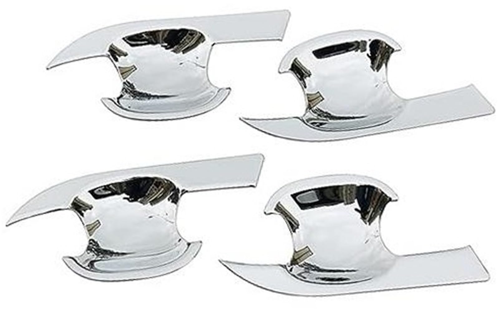 DEMULAX, for Toyota, for Corolla, Axio Altis 2008 2009 2011 2012 2013 Chrom-Autotürgriff-Abdeckungsschalenverkleidungen Autotürgriffabdeckung(Black Bowl) von DEMULAX