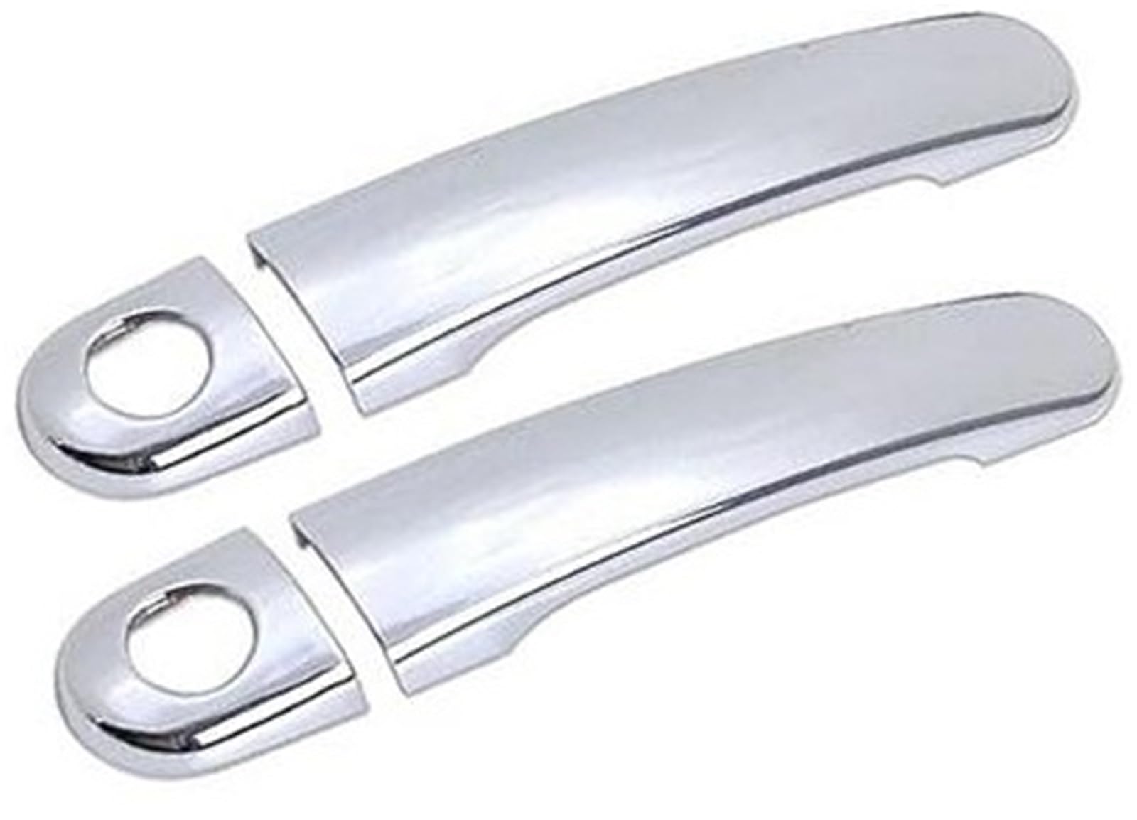DEMULAX, for VW, for Golf, 4 MK4, for Volkswagen, Rabbit A4 1J 1997–2006, Chrom-Carbonfaser-Autotürgriffabdeckungen Autotürgriffabdeckung(Black Model 8) von DEMULAX