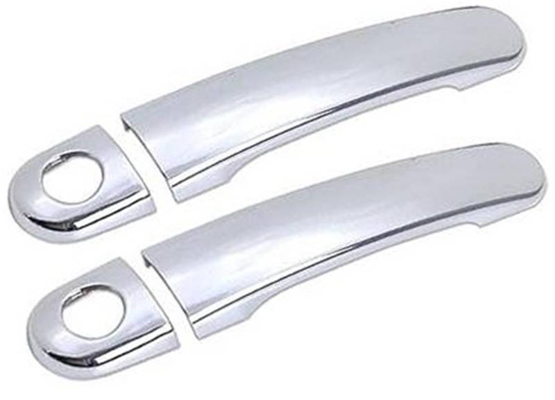 DEMULAX, for VW, for Golf, 4 MK4, for Volkswagen, Rabbit A4 1J 1997–2006, Chrom-Carbonfaser-Autotürgriffabdeckungen Autotürgriffabdeckung(Black Model 8) von DEMULAX