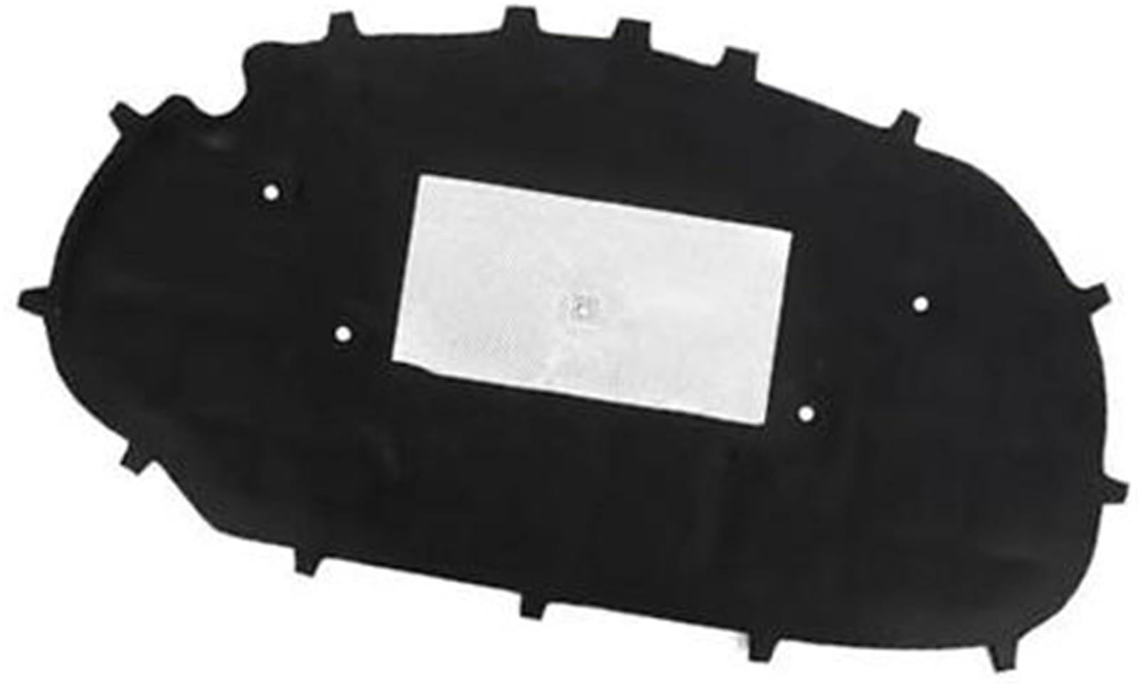 DEMULAX, for VW, for Golf, 6/, for Golf, 6 GTI Fronthaube Motor Baumwolle Schallschutzabdeckung Wärmedämmpolster Hitzeschild für die Motorhaube(Black) von DEMULAX