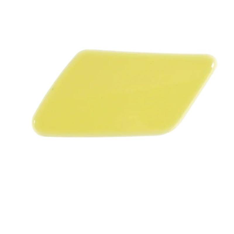 DEMULAX, for Volvo, C30 2008 2009 2010 30655933/30655934 Frontstoßstange Scheinwerferwaschdüse Düsenabdeckkappe Autoscheinwerferreiniger-Sprühdeckel Abdeckung für Scheibenwaschdüsen(Black Yellow LH) von DEMULAX