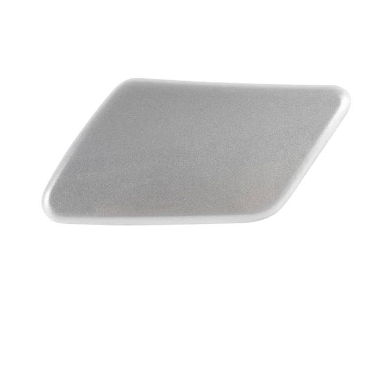 DEMULAX, for Volvo, C30 2008 2009 2010 30655933/30655934 Frontstoßstange Scheinwerferwaschdüse Düsenabdeckkappe Autoscheinwerferreiniger-Sprühdeckel Abdeckung für Scheibenwaschdüsen(Black Silver LH) von DEMULAX