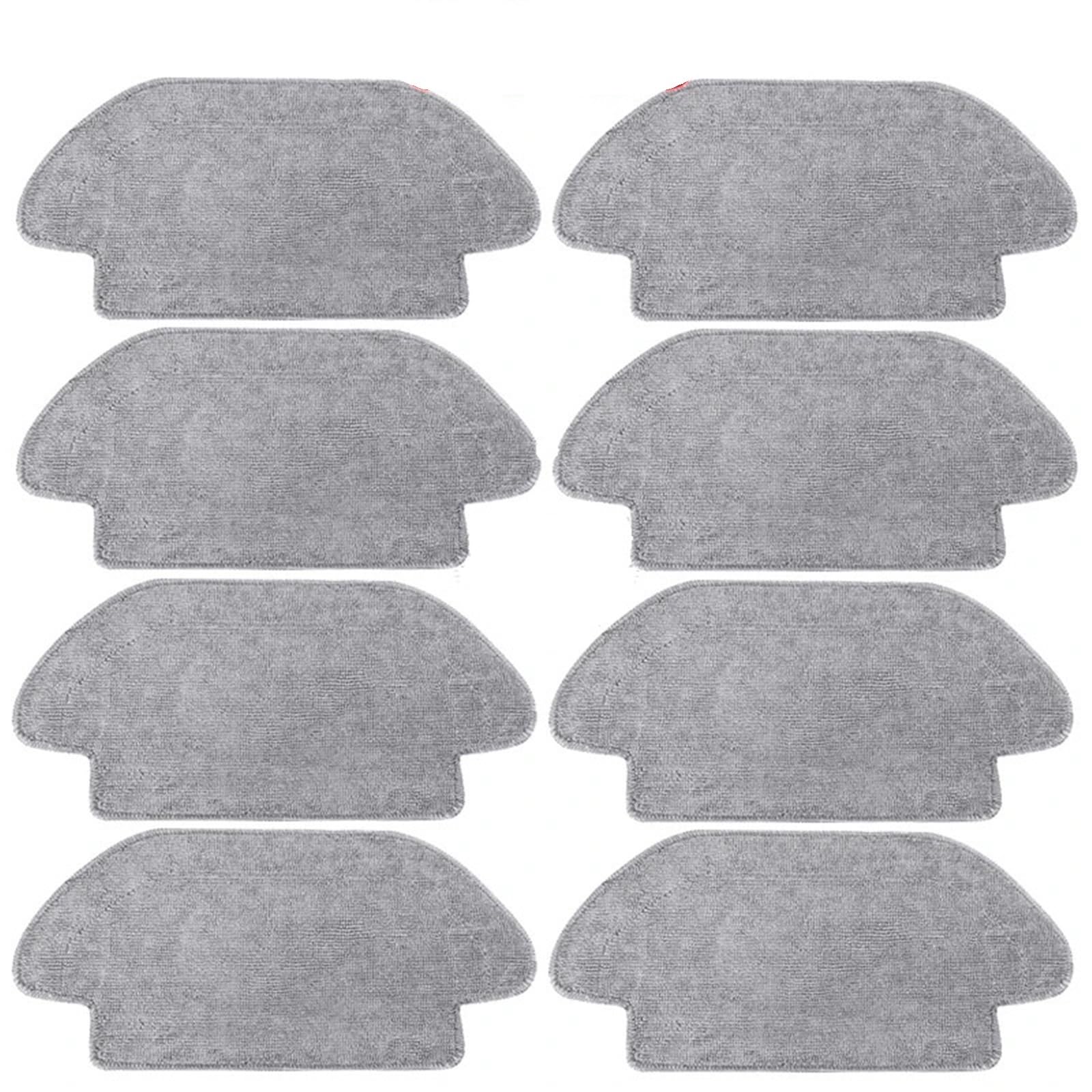 DEMULAX, for Xiaomi, Mi Robot Vacuum Mop Pro STYTJ02YM Zubehör Ersatzteile Xiomi Mijia LDS Staubsauger Ersatzbürste Filterlappen Roboterstaubsauger-Zubehörset(8S Rags) von DEMULAX