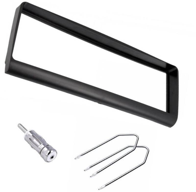 DEMULAX 1-DIN-Autoradio-Rahmen-Installationskit, 1-DIN-Frontplattenrahmen-Stereo, for 156 Autoradio-Armaturenbrett von DEMULAX