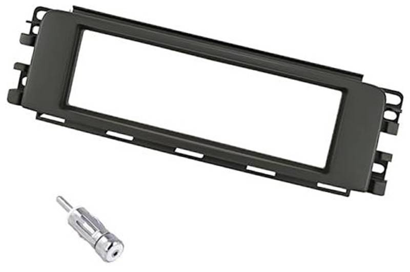 DEMULAX 1-DIN-Autoradio-Rahmen-Installationskit, 1-DIN-Frontplattenrahmen-Stereo, for Forfour Autoradio-Armaturenbrett von DEMULAX