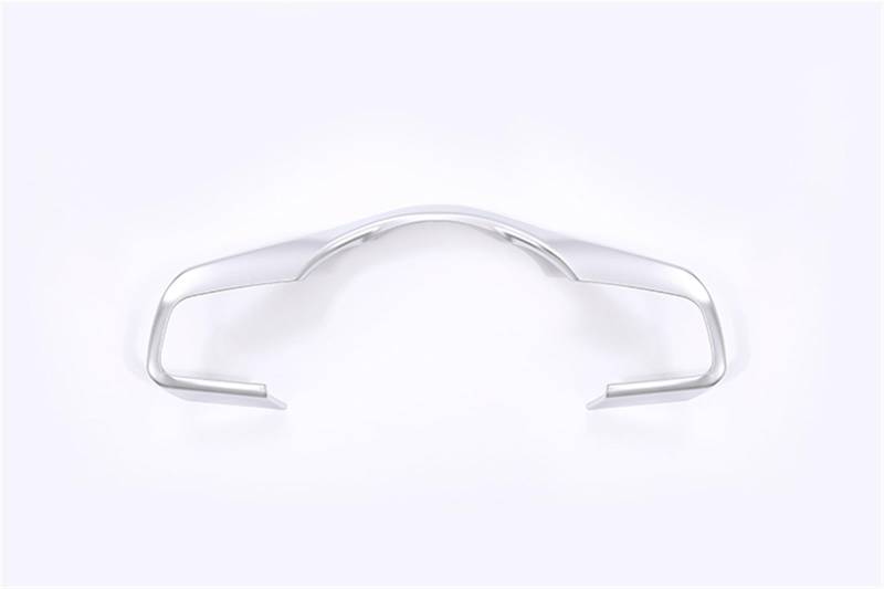 DEMULAX 1 PCS Autozubehör Lenkradverkleidung Großer Rahmen, for Jaguar, F-PACE 2016-2019 XYL1438 Auto-Lenkrad-Aufkleber von DEMULAX