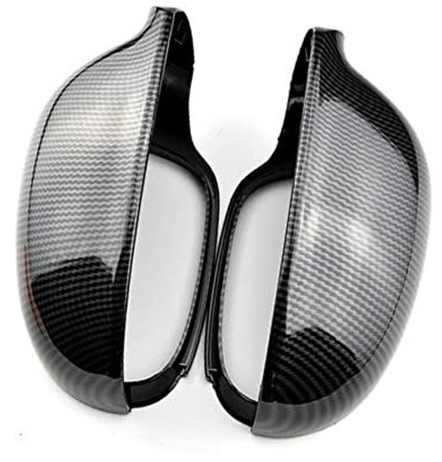 DEMULAX 1 Paar Seitenspiegel-Abdeckkappen, for VW, for Golf, MK5 GTI, for Jetta, 5, for Passat, B6 B5.5, for VW, for Sharan, for Golf, 5 6Plus Variant, for EOS, 2007 Auto-Seitenspiegelabdeckung(Black DEMULAX 1 Paar Seitenspiegel-Abdeckkappen, for VW, for Golf, MK5 GTI, for Jetta, 5, for Passat, B6 B5.5, for VW, for Sharan, for Golf, 5 6Plus Variant, for EOS, 2007 Auto-Seitenspiegelabdeckung(Black von DEMULAX