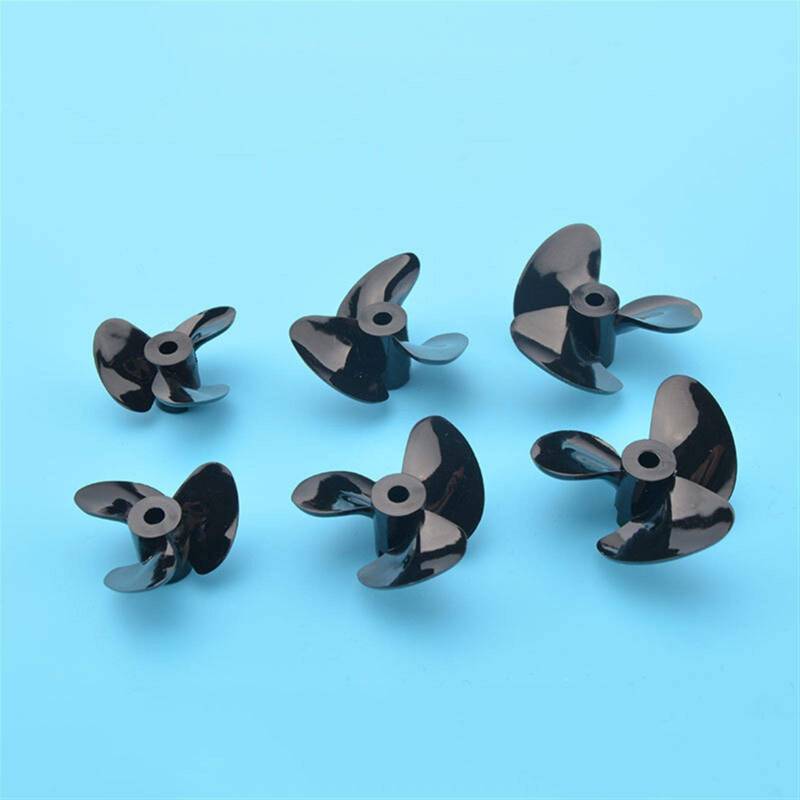 DEMULAX 1 Pc High Speed ​​3mm Prop RC Boot 3 Klingen Propeller Hohe Zähigkeit Positive Reverse 3 Klingen Paddel Rc Racing Boot Wasserfahrzeugpropeller(D34mm Reverse) von DEMULAX