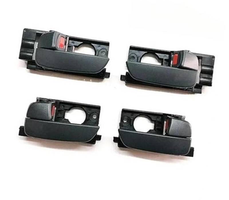 DEMULAX 1 Stück Auto-Innentürgriff Innentür offene Griffe 82610-IE000, for Hyundai, for Accent 2006 2007 2008 2009 2010 2011 Auto-Innentürgriff(Black 1 Set - 4 Doors) von DEMULAX