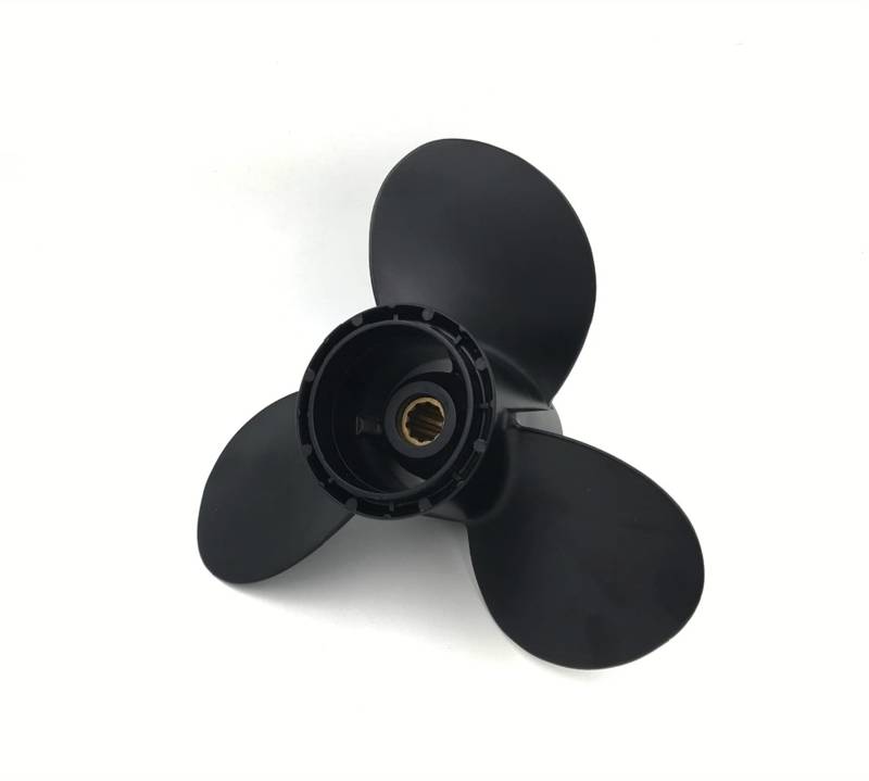 DEMULAX 10,25x12 15hp-35hp, for Johnson Propeller 14 Zahn Aluminium Propeller Boot Zubehör Marine Propeller Wasserfahrzeugpropeller von DEMULAX