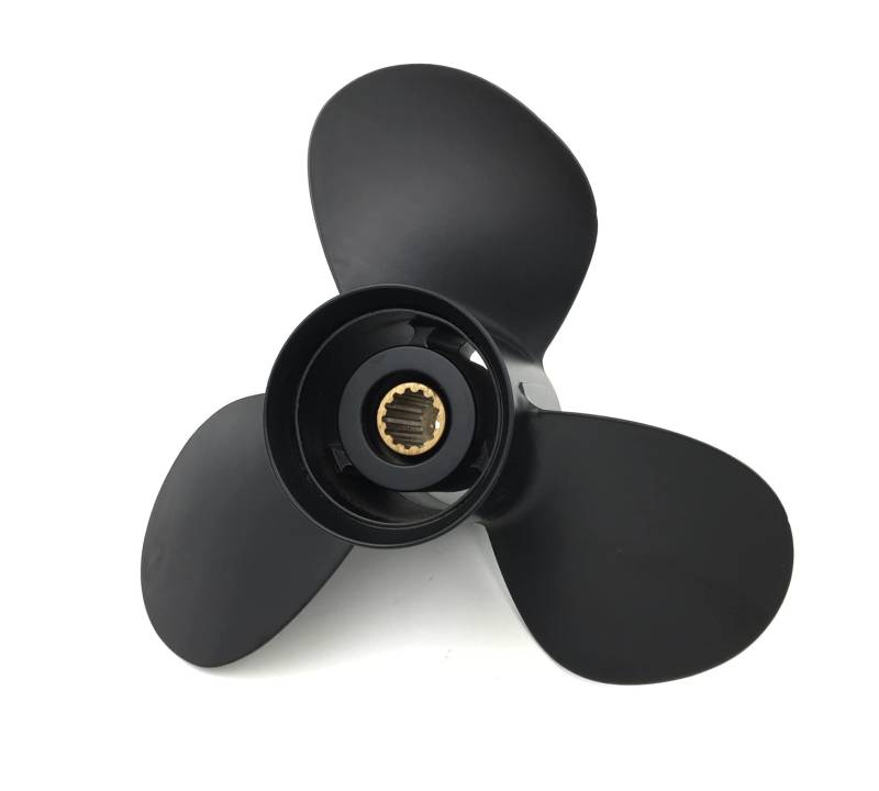DEMULAX 10,3x13 15hp-35hp, for Johnson Propeller 14 Zähne Spline Aluminium Propeller, for Johnson Boat Accessories Marine Propeller Wasserfahrzeugpropeller von DEMULAX