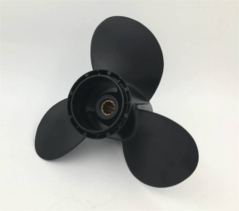 DEMULAX 10 1/2x11 15hp-35hp, for Johnson-Propeller. 14-Zahn-Spline-Aluminiumpropeller, for Johnson-Bootspropeller Wasserfahrzeugpropeller von DEMULAX