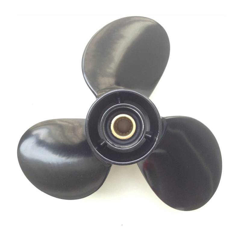 DEMULAX 10x13 15hp-35hp, for Johnson Propeller 14 Tooth Spline Aluminium Propeller, for Johnson Boat Accessories Marine Propeller Wasserfahrzeugpropeller von DEMULAX