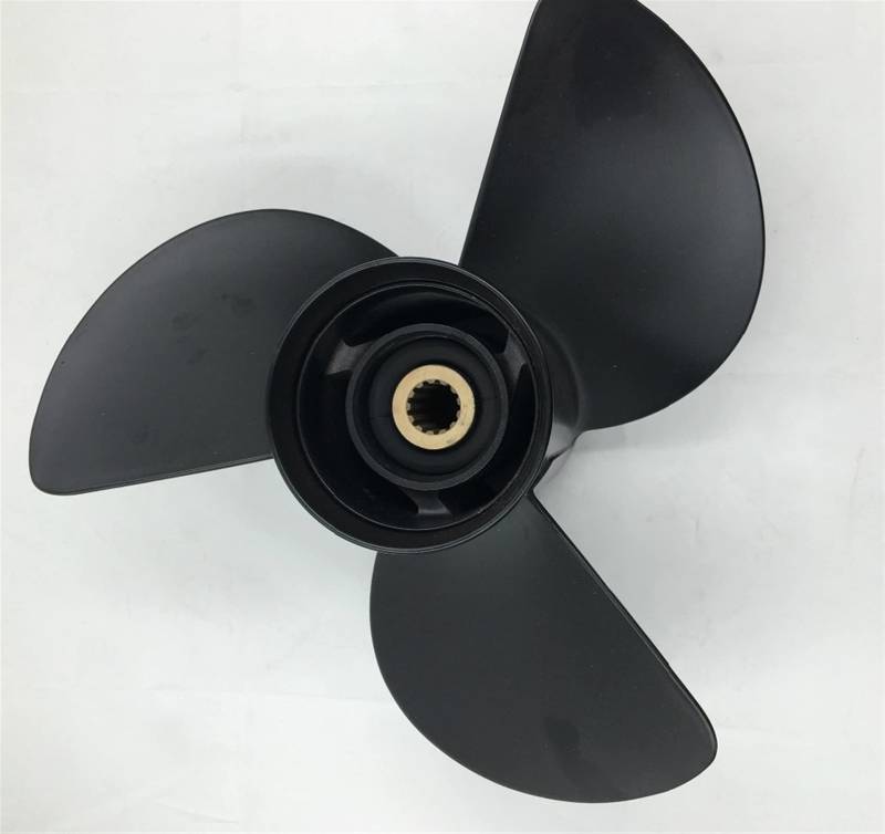 DEMULAX 11 1/8x14, for Nissan, Propeller 25 PS 60 PS 13-Zahn-Spline-Außenbord-Aluminiumpropeller Marinepropeller Wasserfahrzeugpropeller von DEMULAX